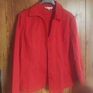 Red jacket- (final price drop)